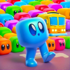 Block Jam 3D Logo