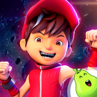 BoBoiBoy Galaxy Run: Fight Aliens To Defend Earth! Logo
