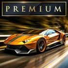 MR RACER: Premium Racing Game Logo