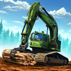 Mega Harvester: Lumber Factory Logo