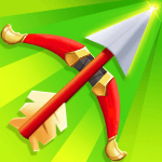 Archer Hero - Arrow Master Logo
