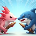 Axolotl Idler Tower Defense Logo