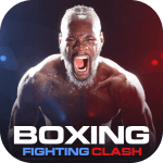 Boxing Fighting Clash Logo