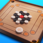 Disc Pool Carrom Logo