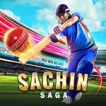 Cricket Game : Sachin Saga Pro Logo