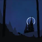 Dark Blue Dungeon Logo