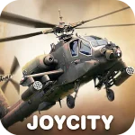 GUNSHIP BATTLE: Helicopter 3D Logo