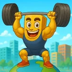 Gym Idle Clicker: Fitness Hero Logo