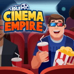Idle Cinema Empire Tycoon Logo