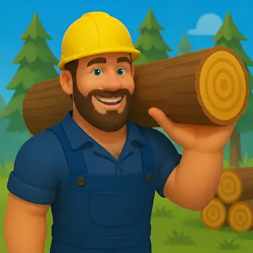 Idle Lumber Chopper Empire Inc MOD APK Logo