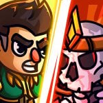 Idle RPG Adventure Hero Logo