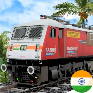 Indian Railway Train Simulator MOD APK Logo