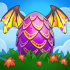 Merge World Above Magic Puzzle Logo