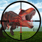 Wild Dino Hunting Jungle Games Logo
