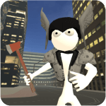Real Stickman Crime Logo
