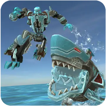 Robot Shark MOD APK Logo