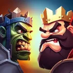 Royal Survivor: Heroes Battle Logo