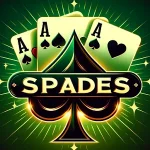 Spades Offline Card Game Logo