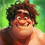 Stone Age SurvivalーTribal Game Logo