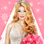 Super Wedding Fashion Stylist Logo