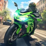 Traffic Moto Racing 2024 Logo