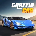 Ultimate Traffic Driving Car Logo
