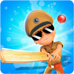 Little Singham Cricket Logo
