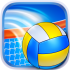 Volleyball Champions 3D Logo